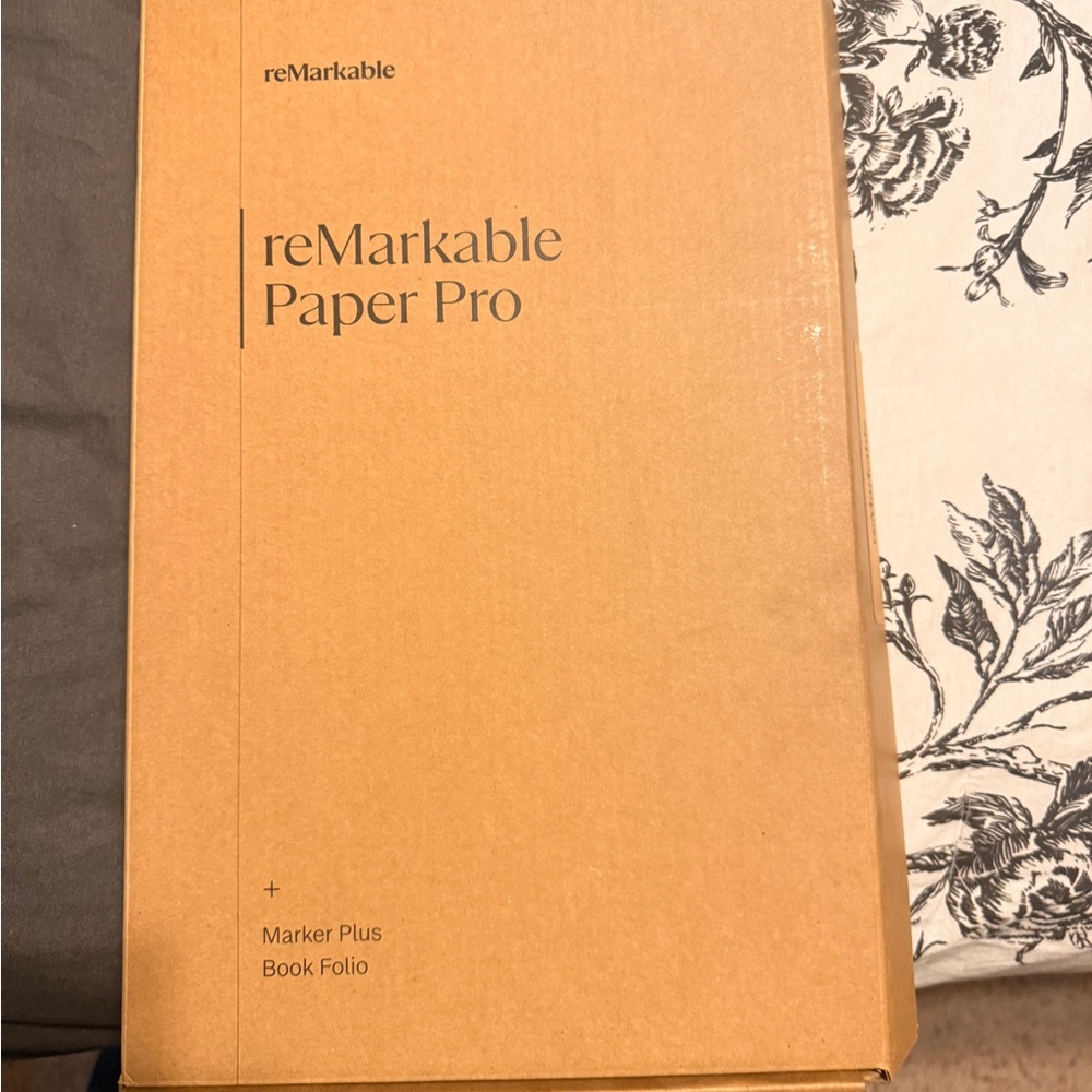 reMarkable Paper Pro Marker Plus Book Folio